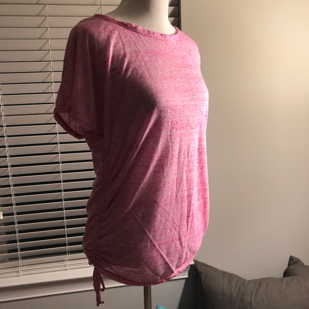 Low back, light weight tee